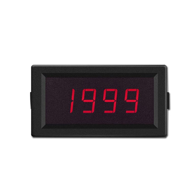 Taidacent Ohm Meter Resistance Tester Ohmmeter Digital DC Resistance Measuring Instrument Fixture Resistance Measure Panel Meter (200K Ohm, DC5V with Cover) - Image 1